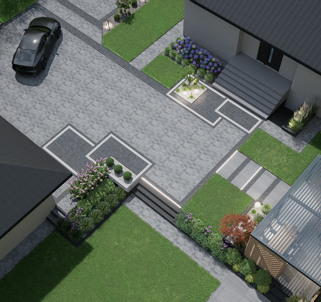 Projekt ogrodu przydomowego